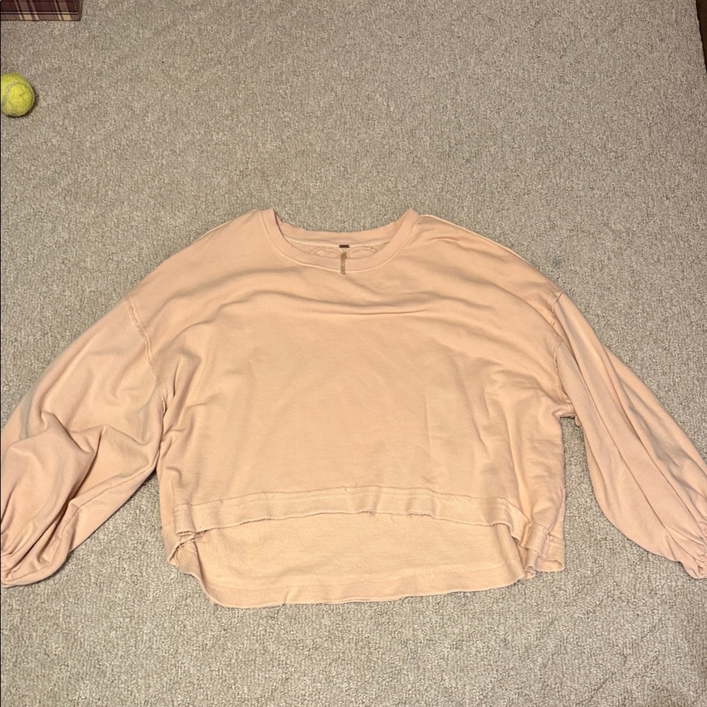 We The Free Peach Sweatshirt